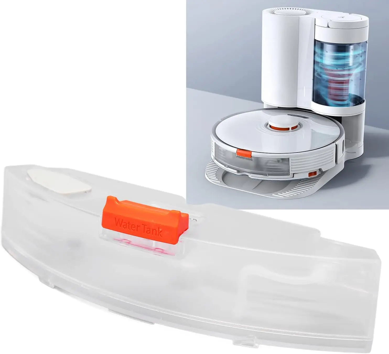 Vacuum Cleaner Water Tank For Roborock S7 T7S T7S Plus G10 Electric Control Water Tank Replacement Parts