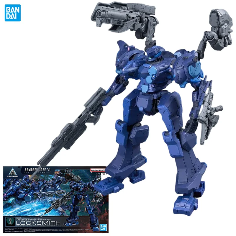 

Bandai Genuine 30MM Armored Core VI Fires Of Rubicon Arquebus VP-40S Locksmith Assembly Model Anime Figure Collectible Toy Gift