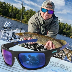 Kapvoe Polarized Fishing Sunglasses UV400 Fishing Goggles Woman Bicycle Cycling Glasses Man Outdoor MTB Road Bike Sports Eyewear