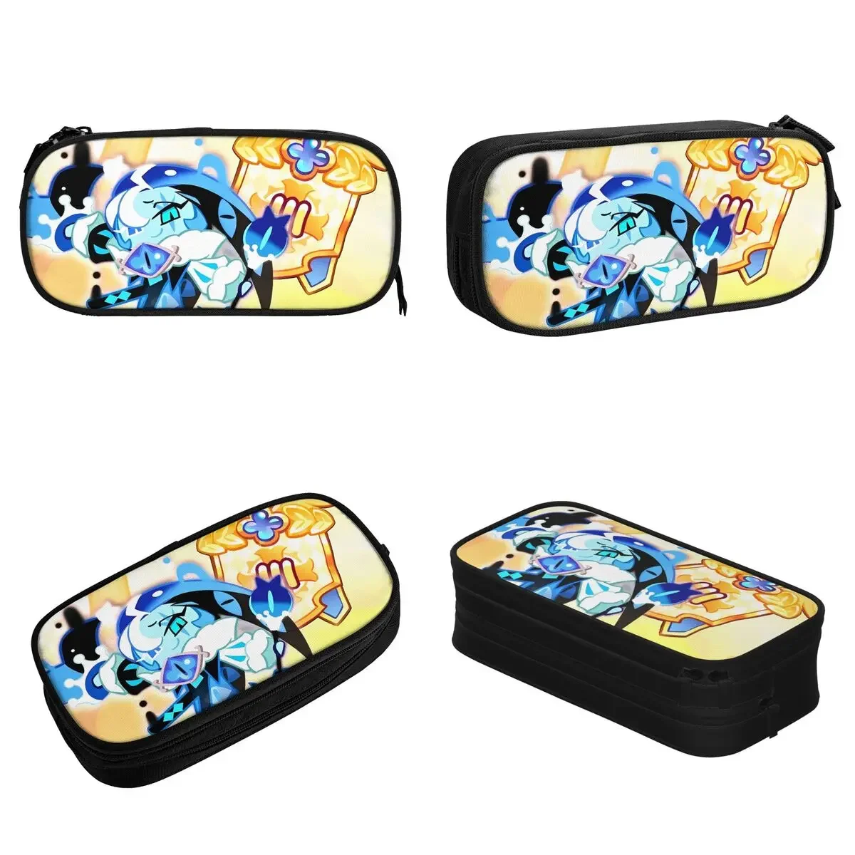 Shadow Milk Cookie Run Kingdom Pencil Cases Cute Cartoon Pencilcases Pen for Student Big Capacity Bag School Gifts Stationery