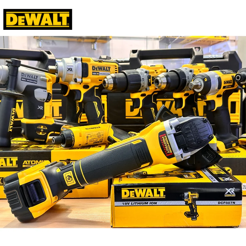 Dewalt DCG405 бесщеточная угловая шлифовальная машина 20 в, металлорежущая машина 125 мм, перезаряжаемая Беспроводная фотошлифовальная машина