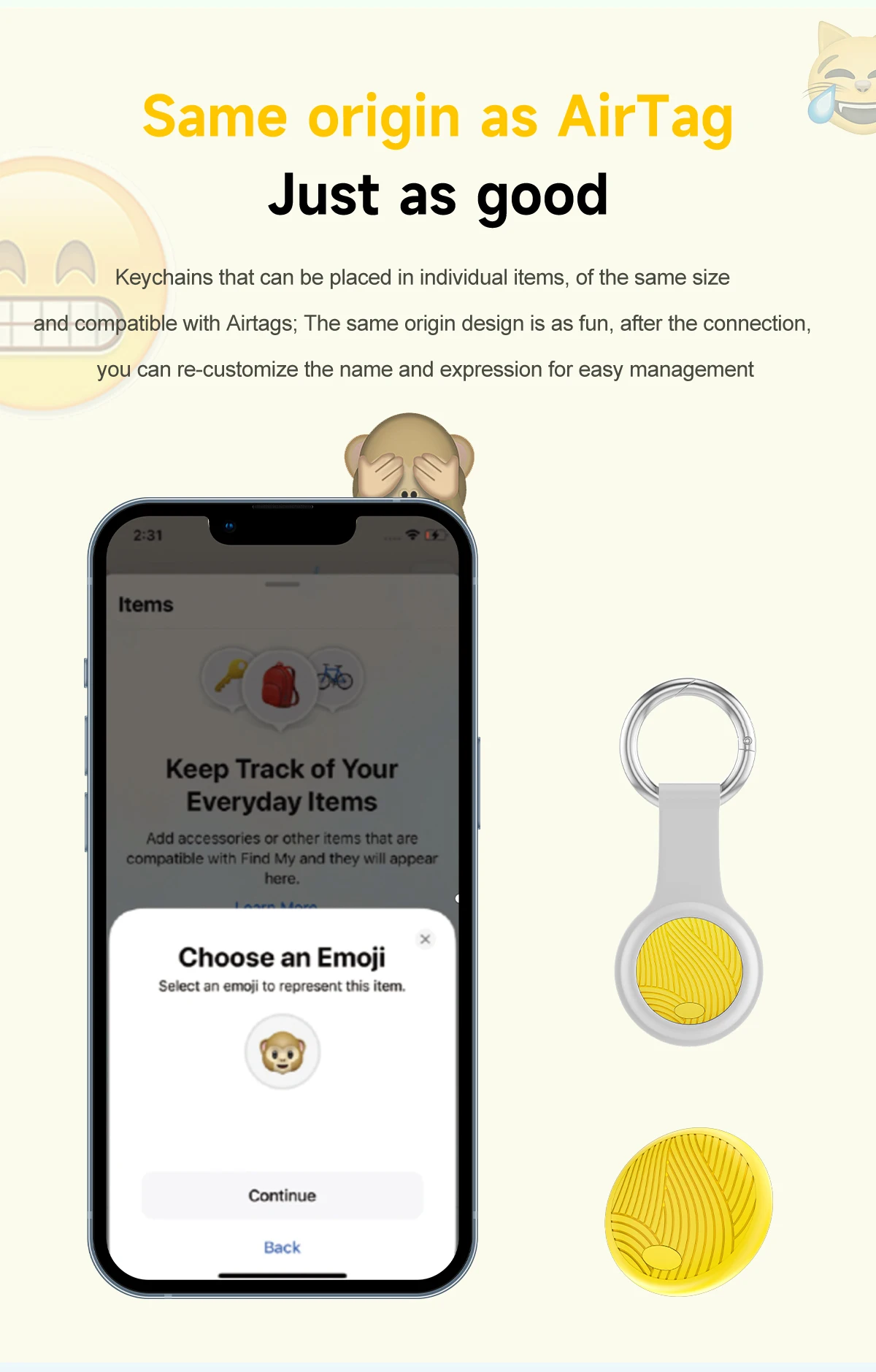 Lokalizator Tag Tracker dla systemu Apple iOS Find My App Lokalizator Kluczy Dziecięcych Zwierząt Rowerów Torb Antyzgubieniowy Inteligentny Bluetooth Airtag H03