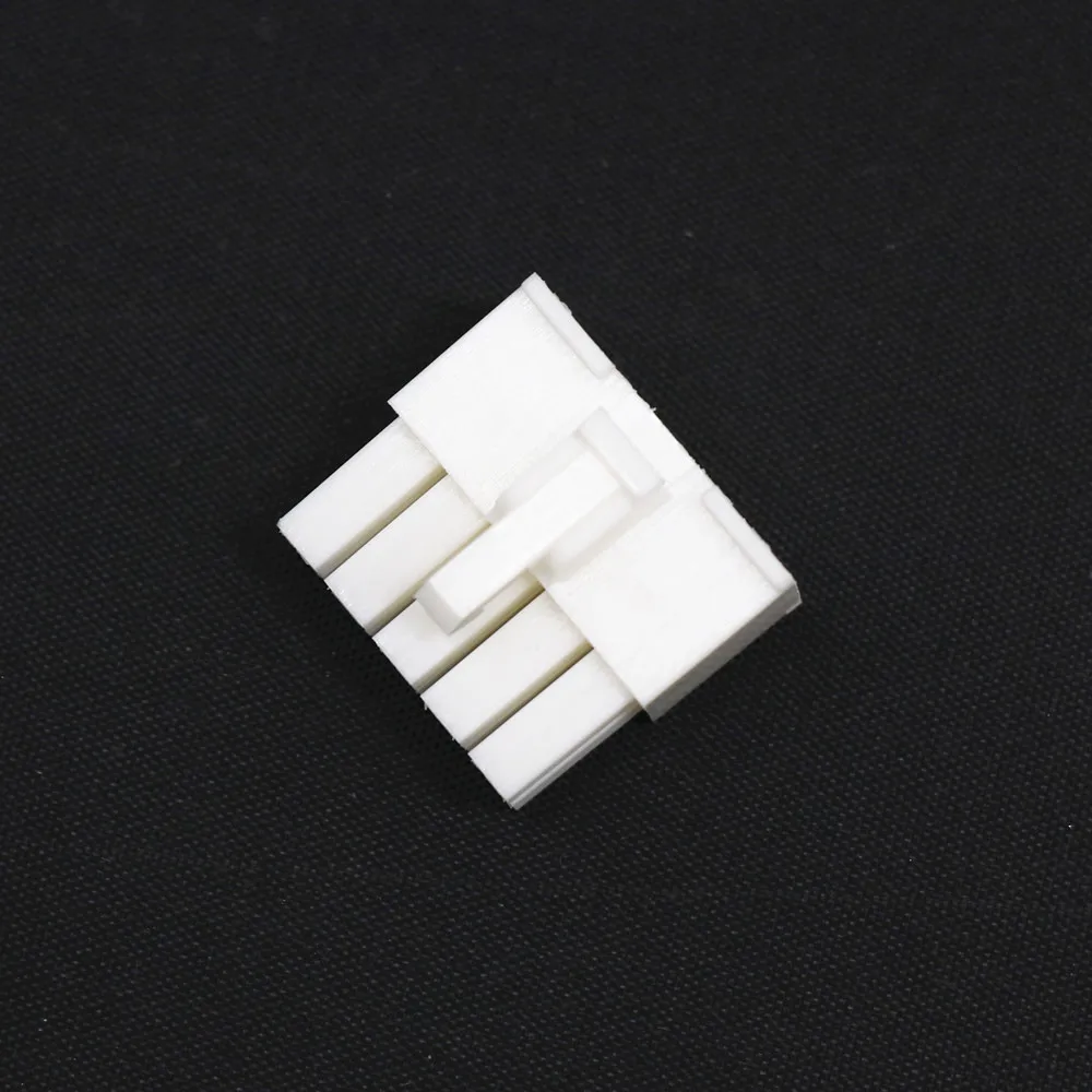 Angitu-Corsair Powerケーブル5557用モジュールハウジングコネクタ,黒,白,modding-2pcs個