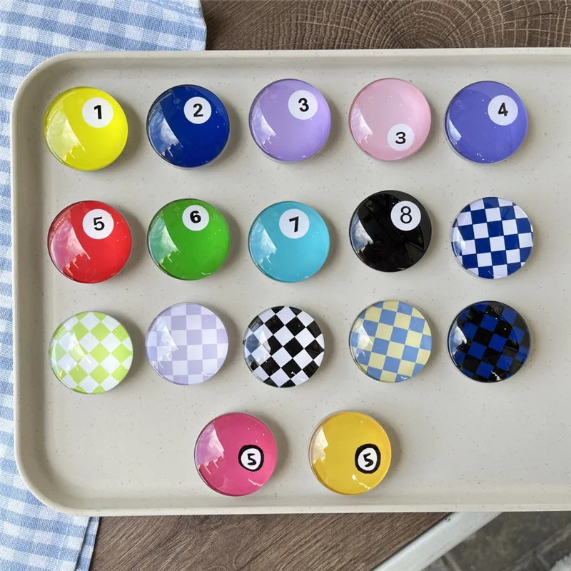 

Table Tennis Ball Grid Mobile Phone Stand Holder Fold Tok Support For IPhone 16 15 Xiaomi Phone Accessories Stand Holder