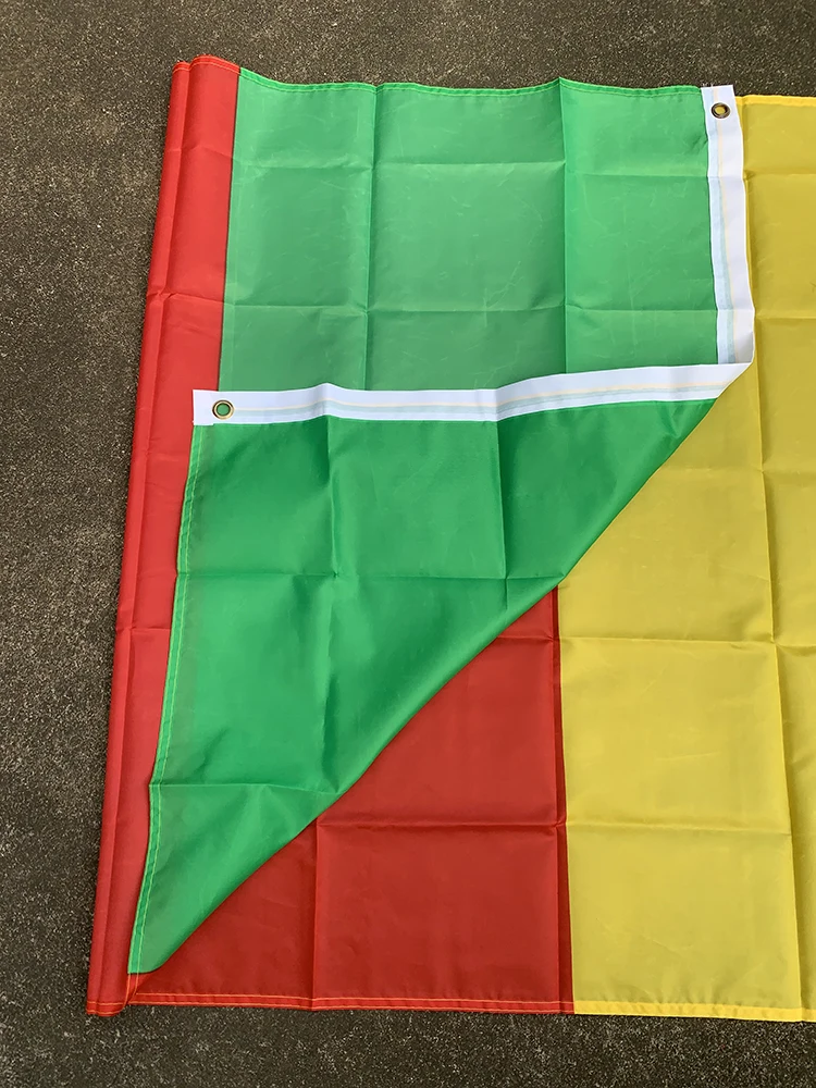 Z-ONE FLAG  Cameroon Flag 90x150cm  polyester hanging  National flags for Festival the Home Decoration flag banner