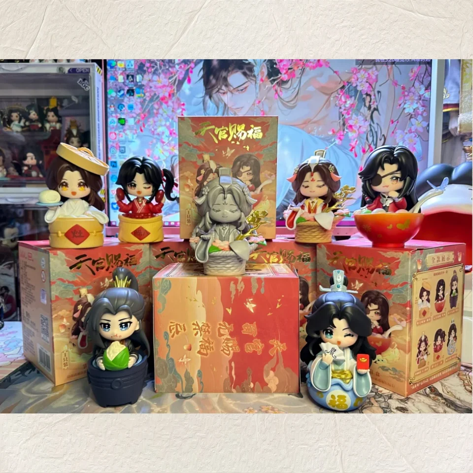 

Heavenly Officials Blind Box-Аниме Xielian Huacheng Tian Guan Ci Fu Игрушка-сюрприз Фигурка Кукла Модель Модный Коллекционный Подарок