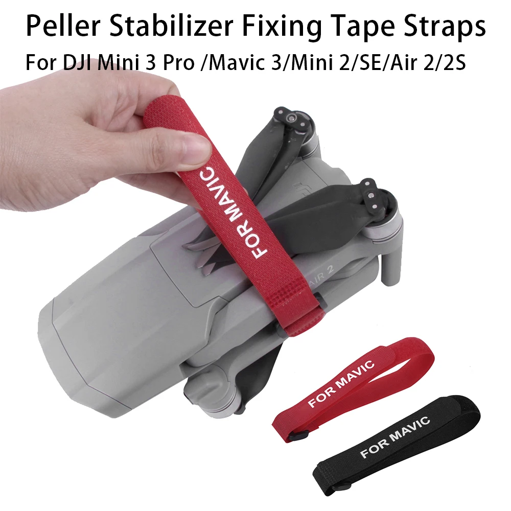 For  DJI Mini 3 Pro peller Stabilizer Fixing Tape Straps Drone Blade Holder Protective for Mavic 3/Mini 2/SE/Air 3 Accessorie