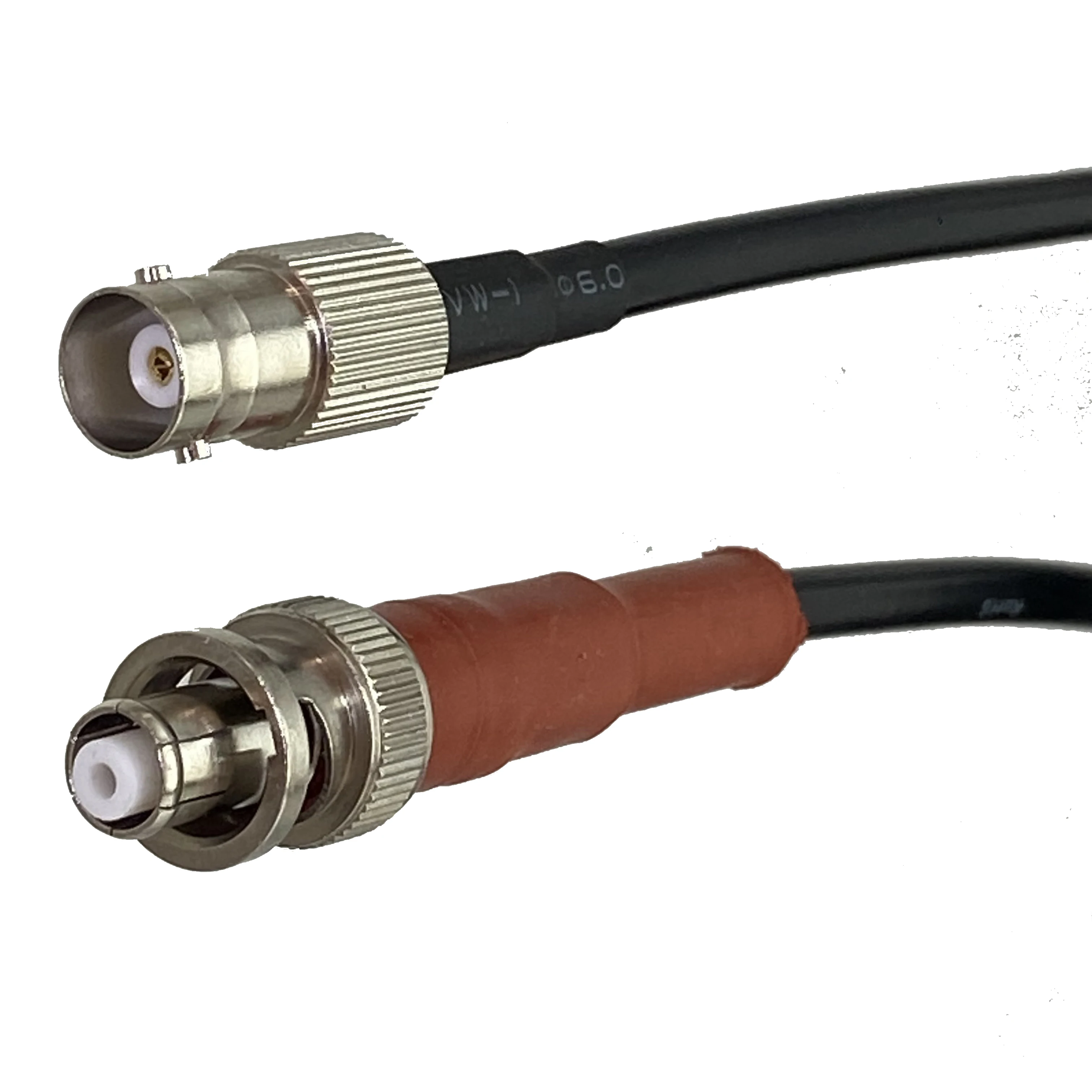 1Pcs RG58 SHV 5000V 5KV RP-BNC Male Jack to BNC Female Jack RF Coaxial Jumper Pigtail Cable High Quanlity 6inch~50M
