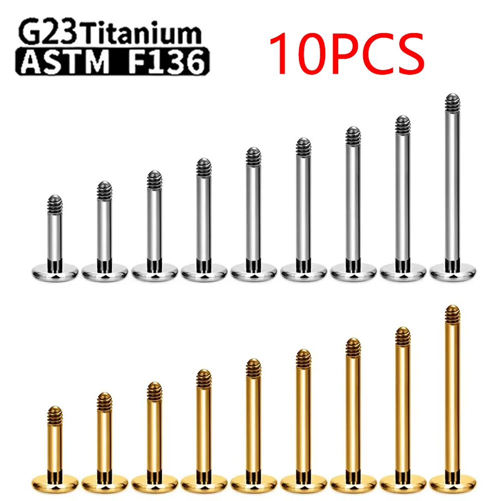 10Pcs G23 Titanium …