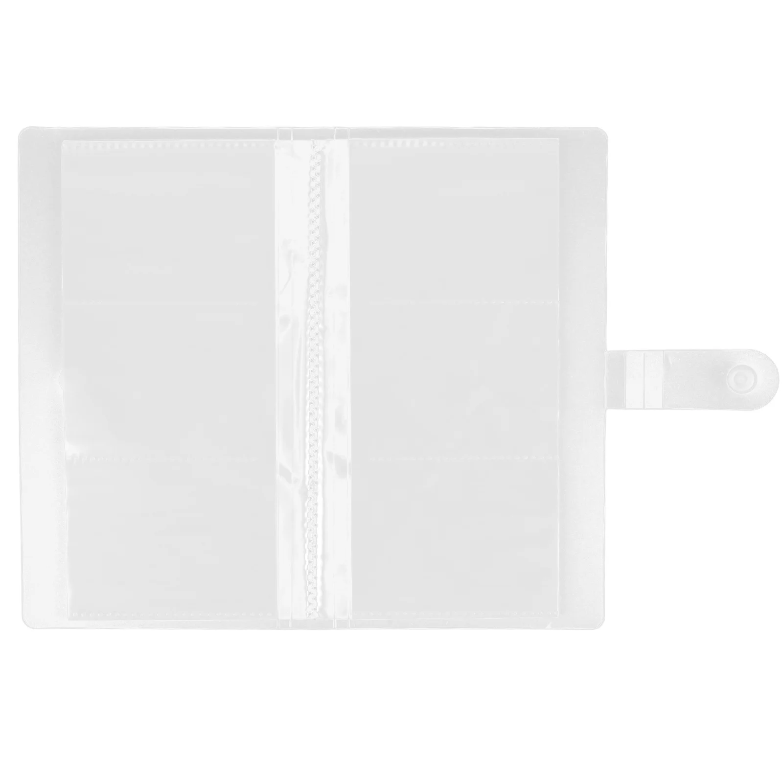 

Card Holder 3 Inch Large Capacity 3 Slot Student Organizer Credit Card Binder Business Plastic Flashcard Storage Album Book