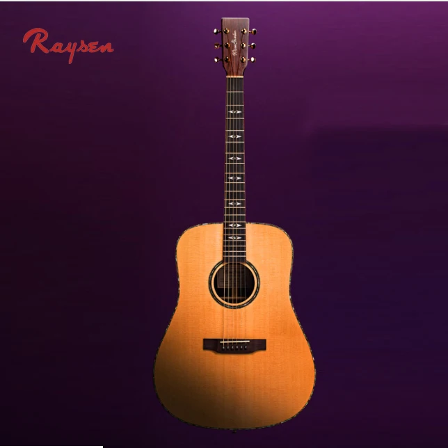 

All Solid Body Acoustic Guitar Handmade Sitka Spruce + Rosewood