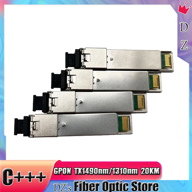 Imagem -05 - Gbic-módulo Transceptor de Fibra Óptica sc Gpon Olt c +++ Sfp Tx1490 Rx1310nm 1.25g 2.5g Equipamento Olt Compatível com Huawei Zte