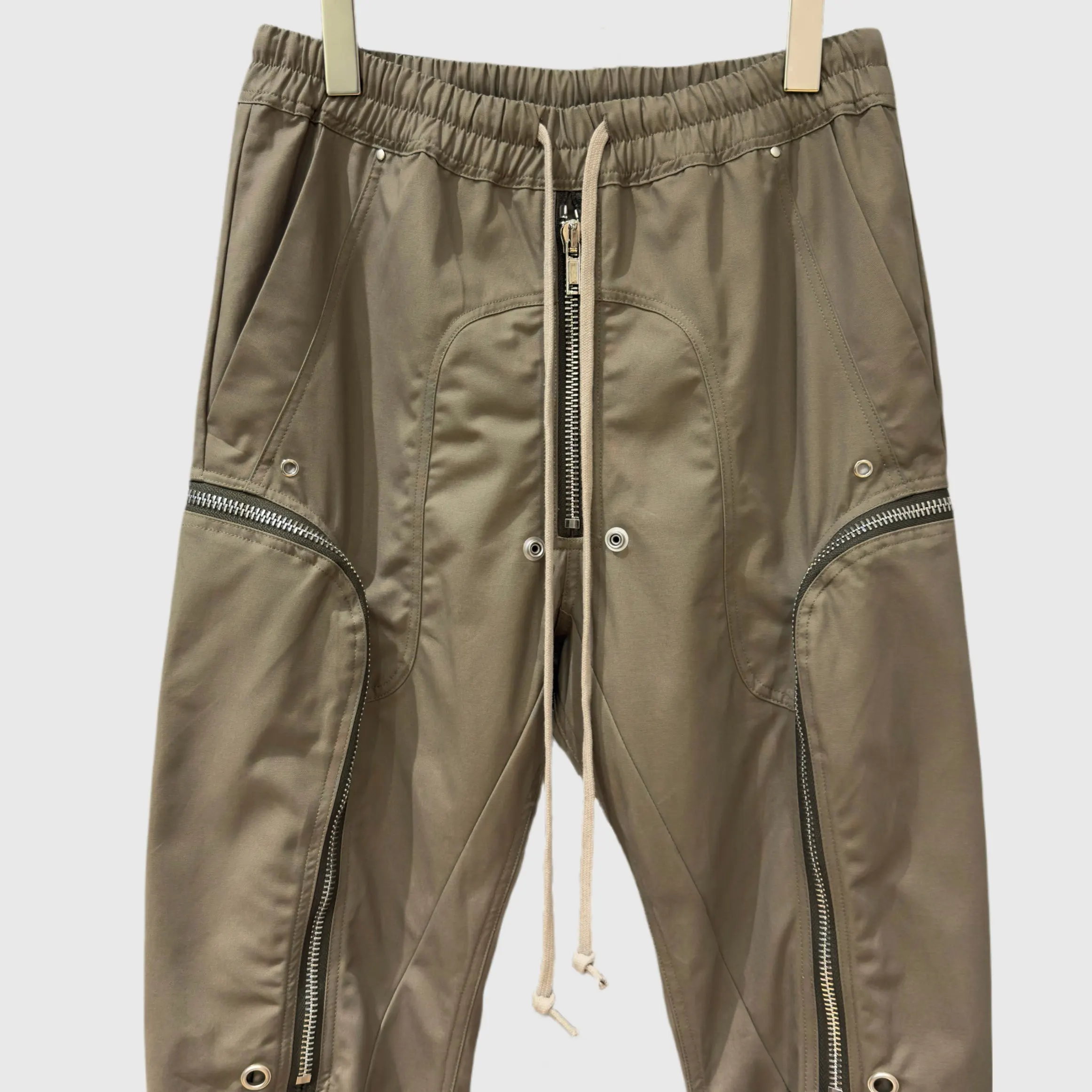 أوين ساك سراويل تقليدية رجالية القوطية الرجال الملابس البضائع شارع العليا Sweatpants الخريف الرجال العجل طول السراويل السوداء