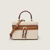 Vintage Woolen Box Women Handbags Luxury Designer Shoulder Crossbody Bags for Women 2025 New Square Chains Sling Bag Clutch Lady