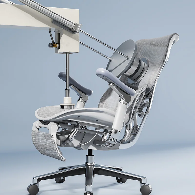 Luxe moderne comfort armleuning verstelbaar ontwerp taakcomputer hoge rug mesh ergonomische stoel kantoor