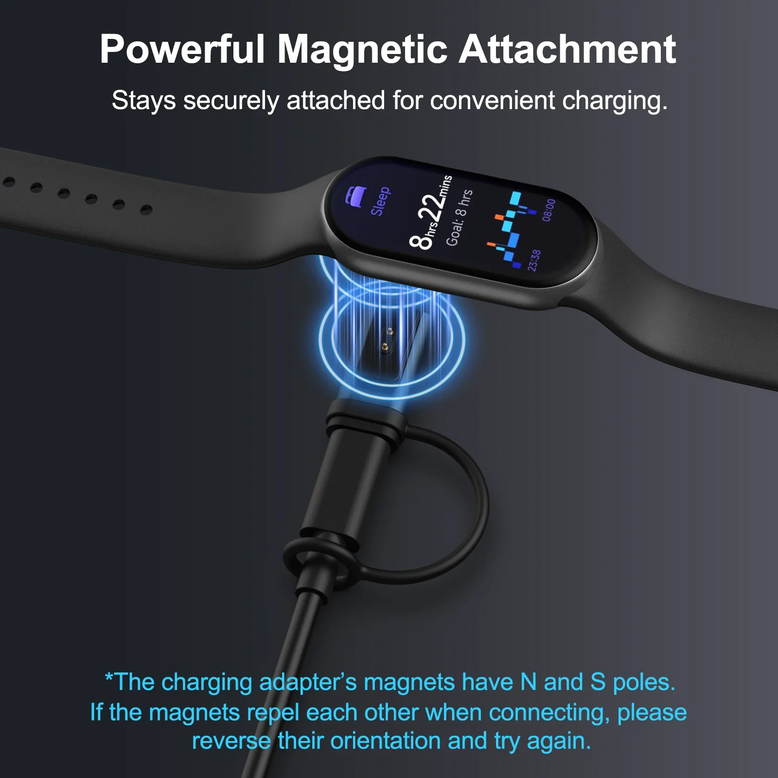 Type C Charging Adapter For Xiaomi Band 10 9 8 NFC/8 9 Pro/8 9 Active/Redmi Watch 6 5 Active 4/6 5 3 Lite/Redmi Band 3 Converter