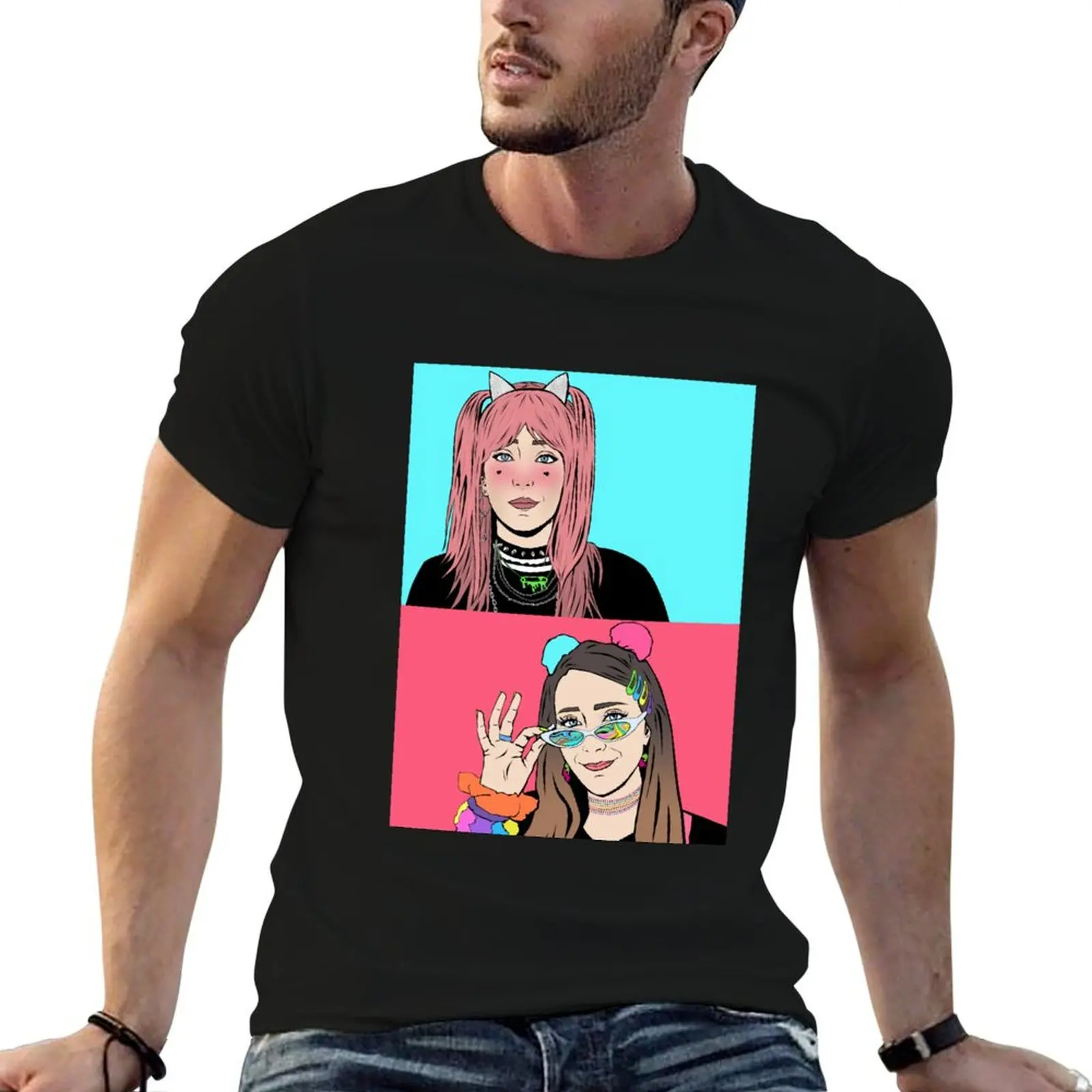 

Jenna Marbles T-Shirt sweat customs hippie clothes designer t shirt men