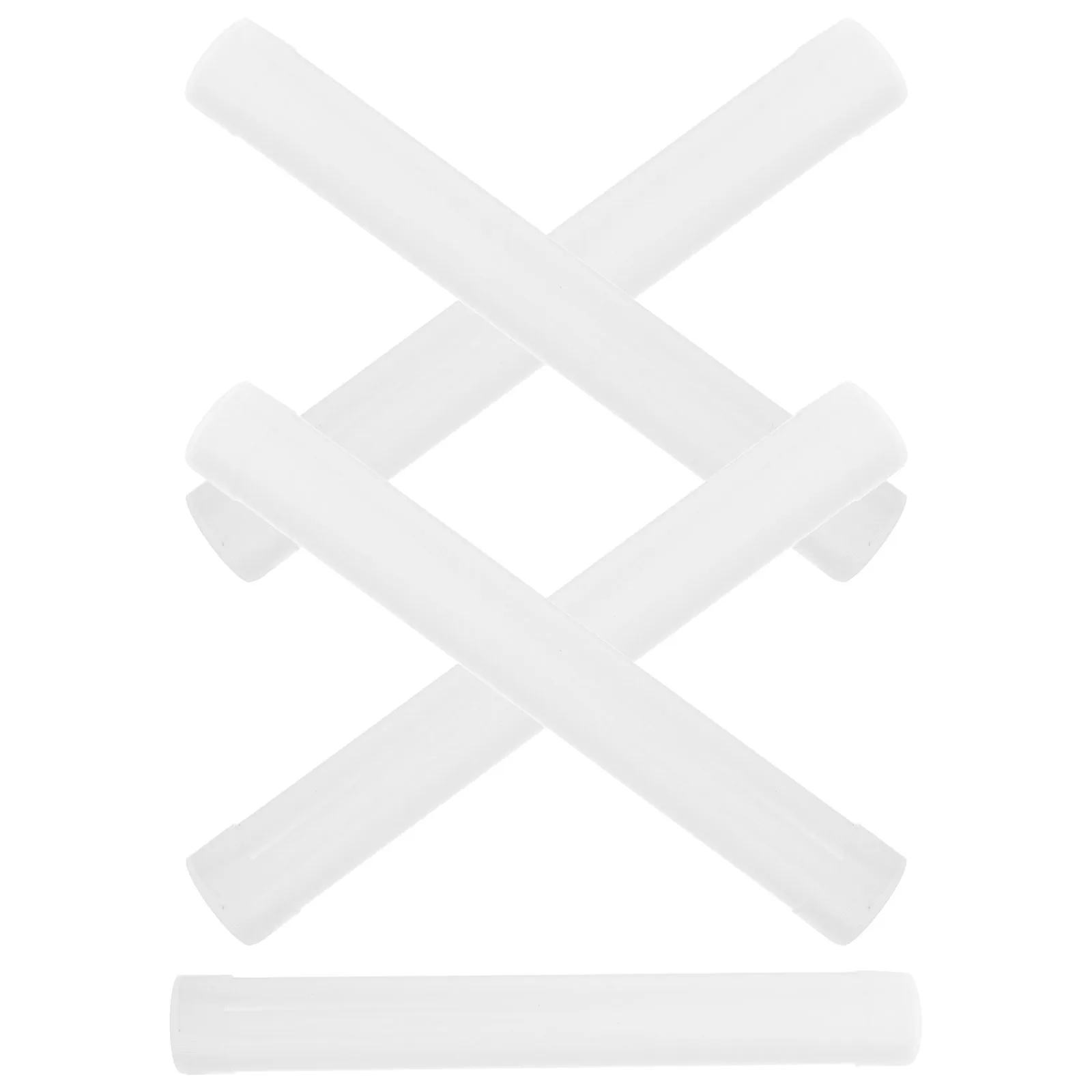 

5pcs Decorative Painting Tube Pvc Poster Holder For Artwork Document Storage Transport Adjustable Poster Carrier Case