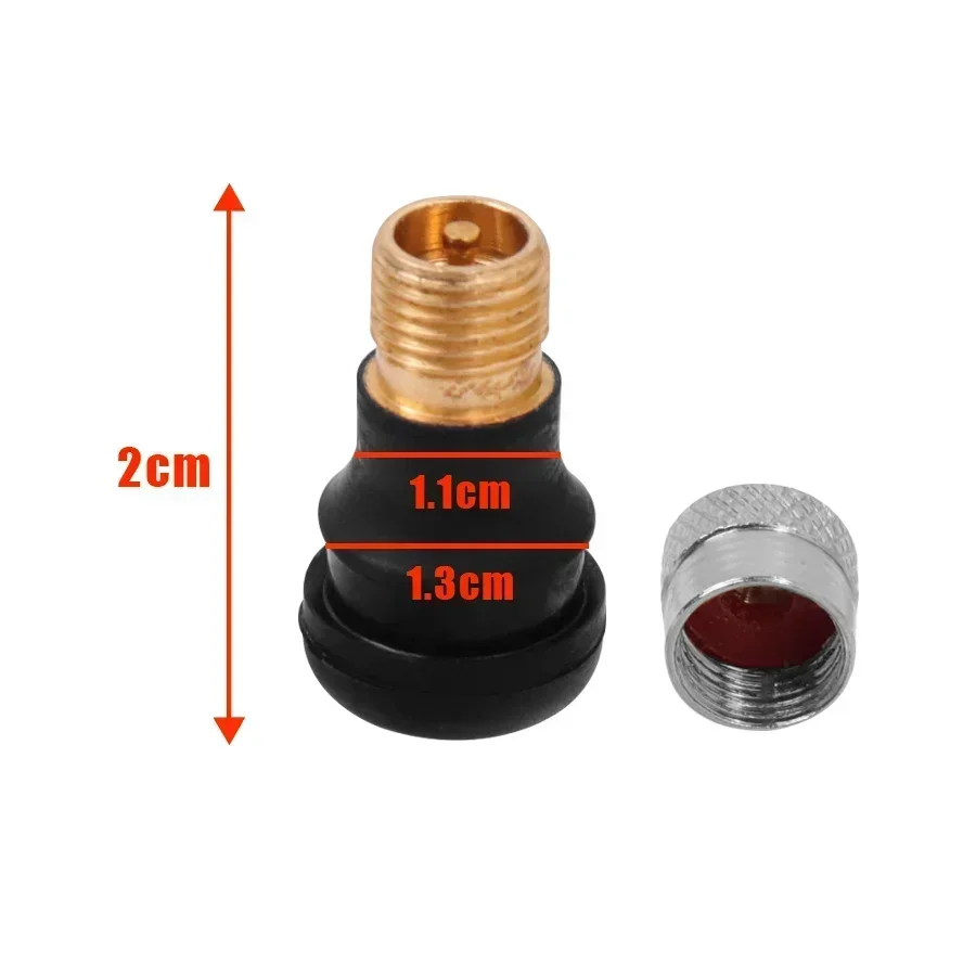 1/5/10 Stück Schlauchlose Vakuumventile für Xiaomi M365/Pro/Pro 2 Max G30 G2 G3 Elektroroller Reifen Schlauchloser Reifen Rad Gasventil – Detail 13