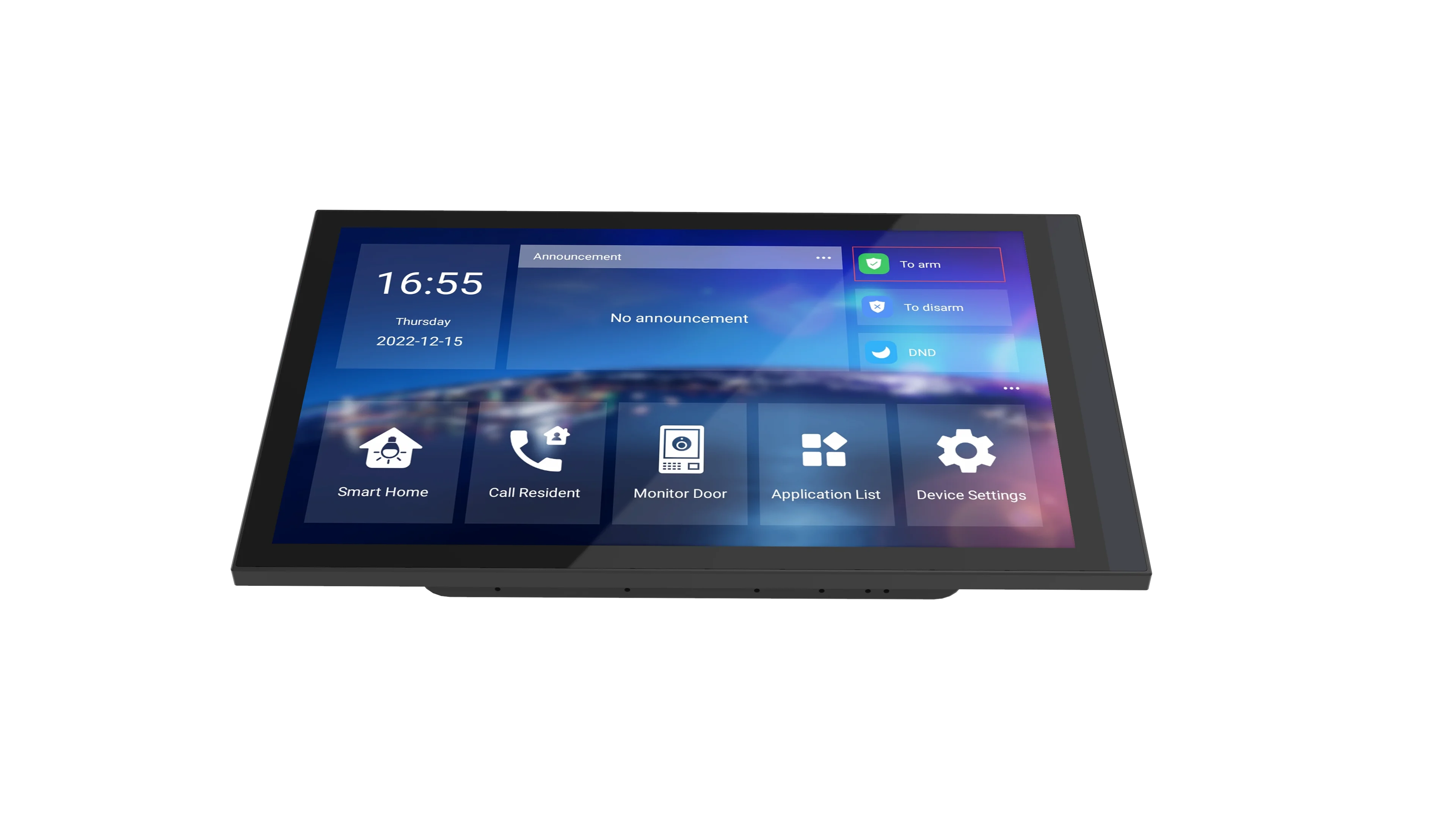 Android Video Tür sprechanlage 10 "Touchscreen WLAN verbinden Smart Home App aus der Ferne entsperren Schluck Video Gegensprechanlage