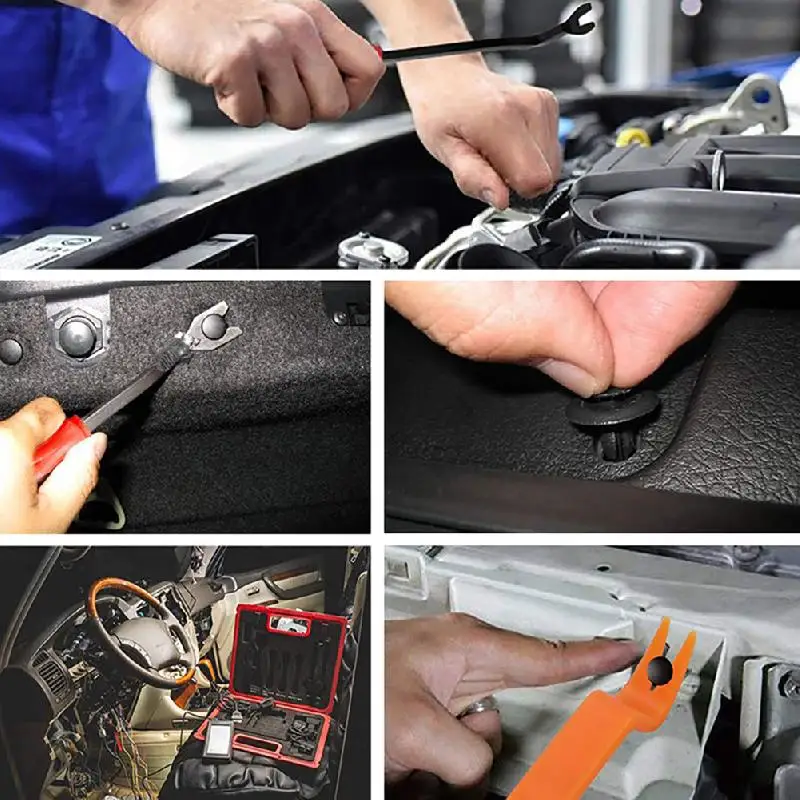 Car Trim Clip Removal Pliers Headlight Repair Door Panel Retainer Clip Remover Dashboard Panel Upholstery Remover Repair Tool - Image 6