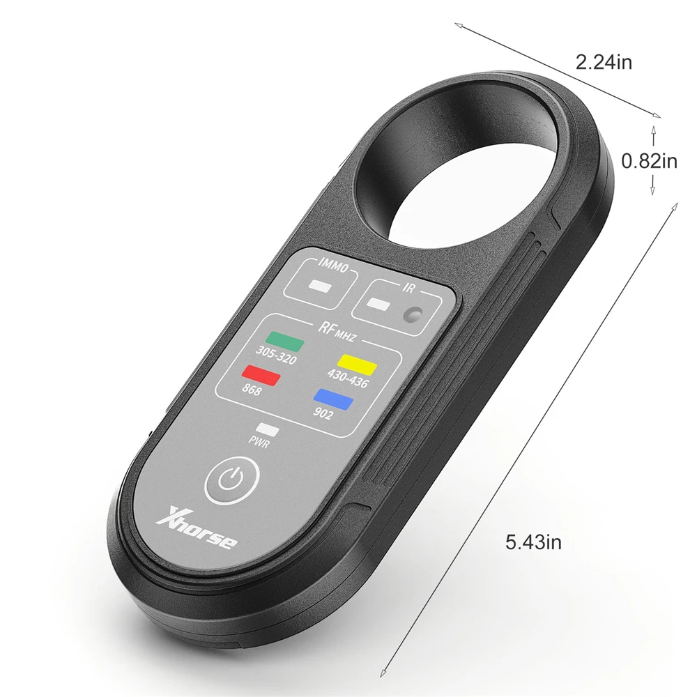 Xhorse XDRT20 V2 Frequency Tester Infrared Signal Detection for 315Mhz 433Mhz 868Mhz 902Mhz