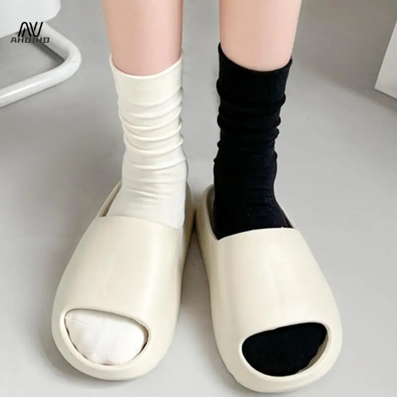 1Pair Spring And Autumn Jk Japanese Style Multi-Color Fashion Comfortable Socks For Women