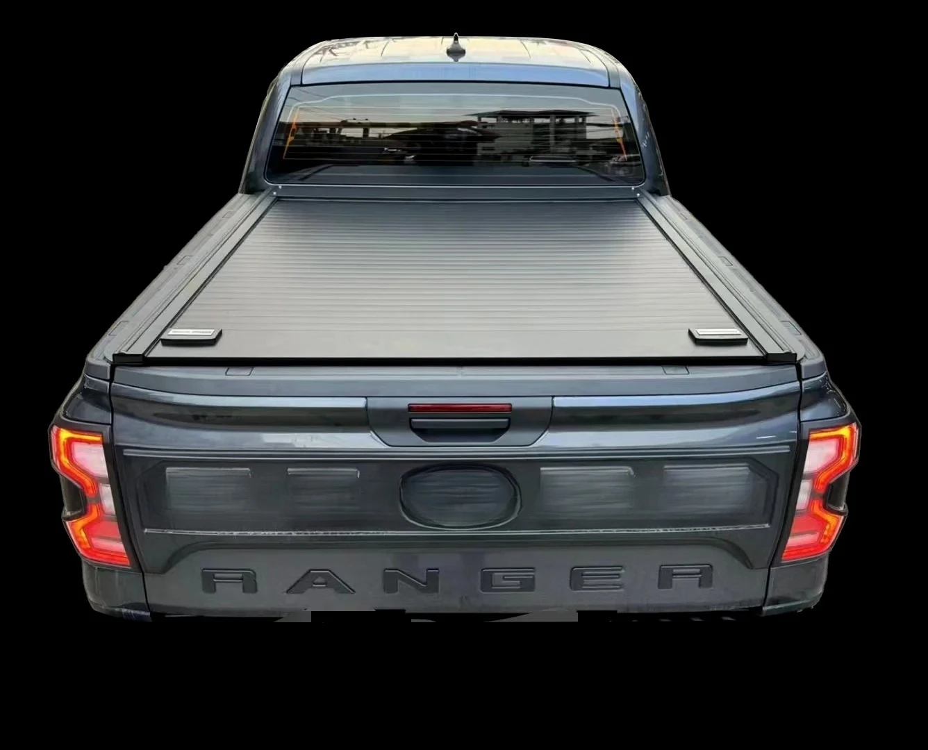 

Aluminum Roll N Lock Rolling Cap for Ranger Retractable Tonneau Cover Custom-Fit