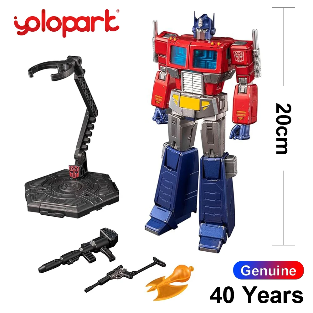 YOLOPARK Transformers Optimus Prime figure Toy Generation One AMK