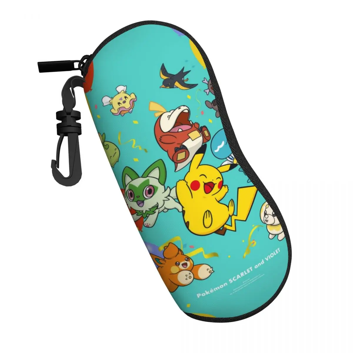 Pokemon Ultra-Light Soft Shell Glasses Case - Compact and Portable Eyewear Case for Travel, School, and Daily Use