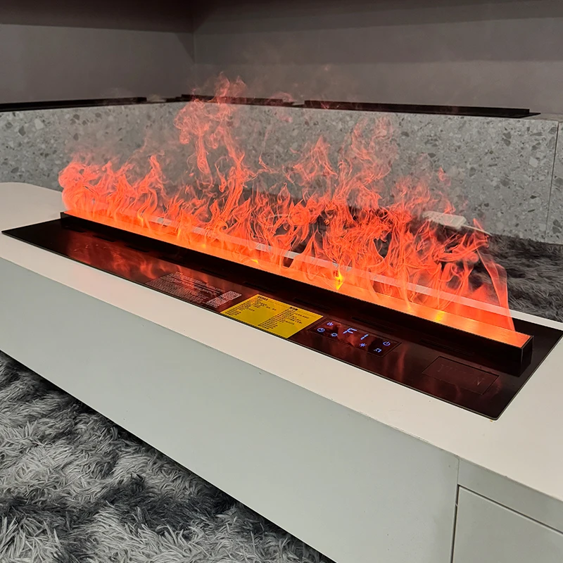 Intelligenter elektrischer Wasserdampf für den Innenbereich, intelligenter Dampf, LED-FlameTV-Kamin, Dekoration, 3D-Wasserdampf, elektrischer Kamin