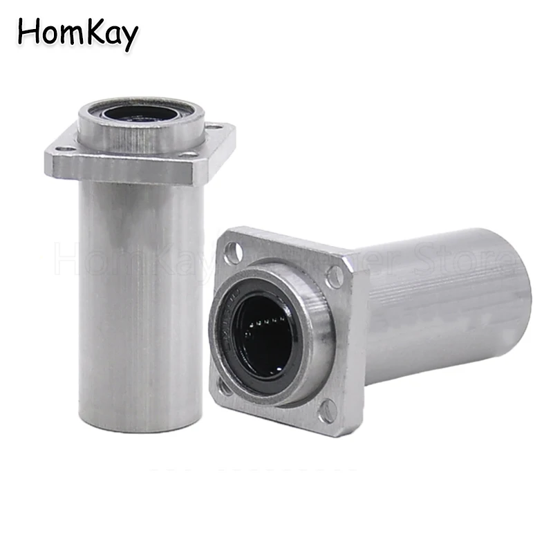 

LMKPL Linear Ball Bearings Guided Square Flange Bushing CNC Parts for 3D Printer LMKP6LUU LMKP8LUU LMKP10LUU LMKP12LUU-LMKP60LUU