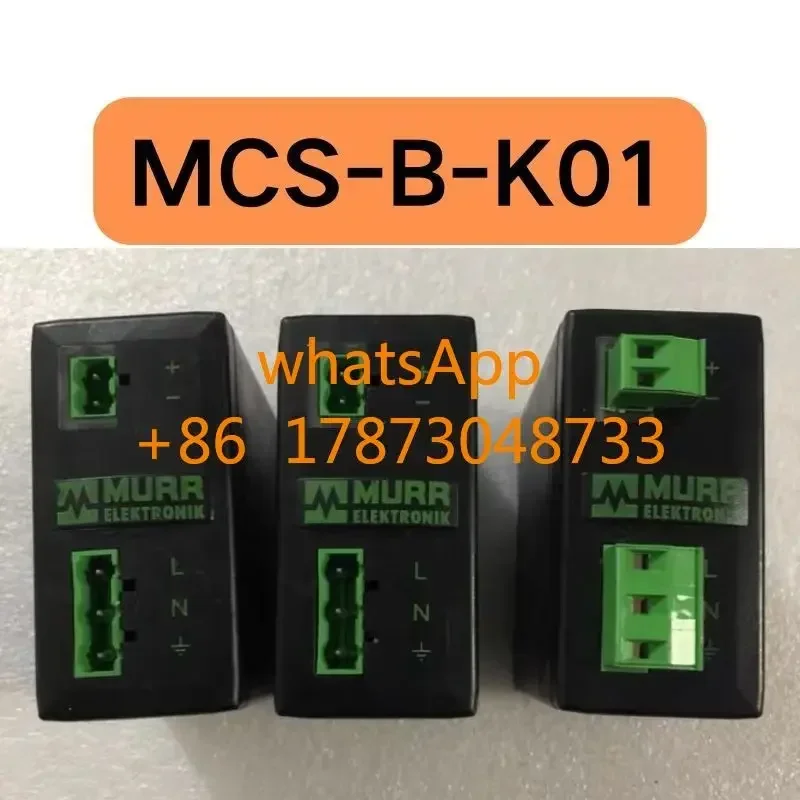 

Second hand switch power supply MCS-B. 85161 tested OK and the function is intact