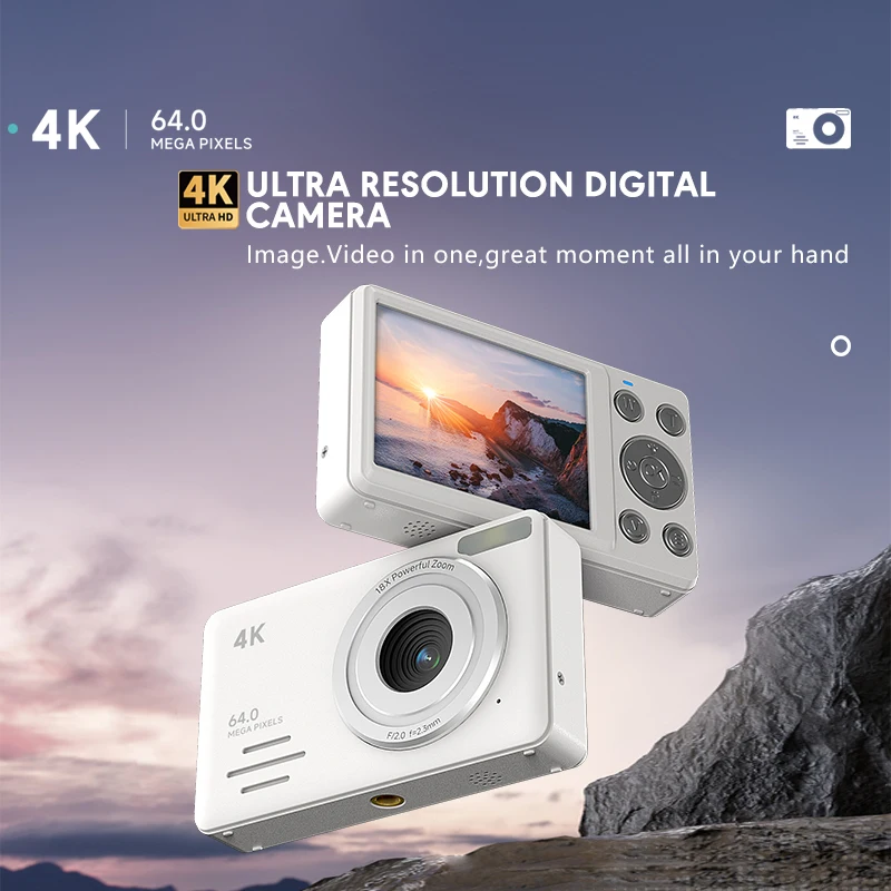 

Цифровая камера S7, 2,88-дюймовый HD-дисплей, камера с 18-кратным цифровым зумом, светодиодная заполняющая лампа, интерфейс Type-C, 800 мАч, аккумуляторная видеокамера