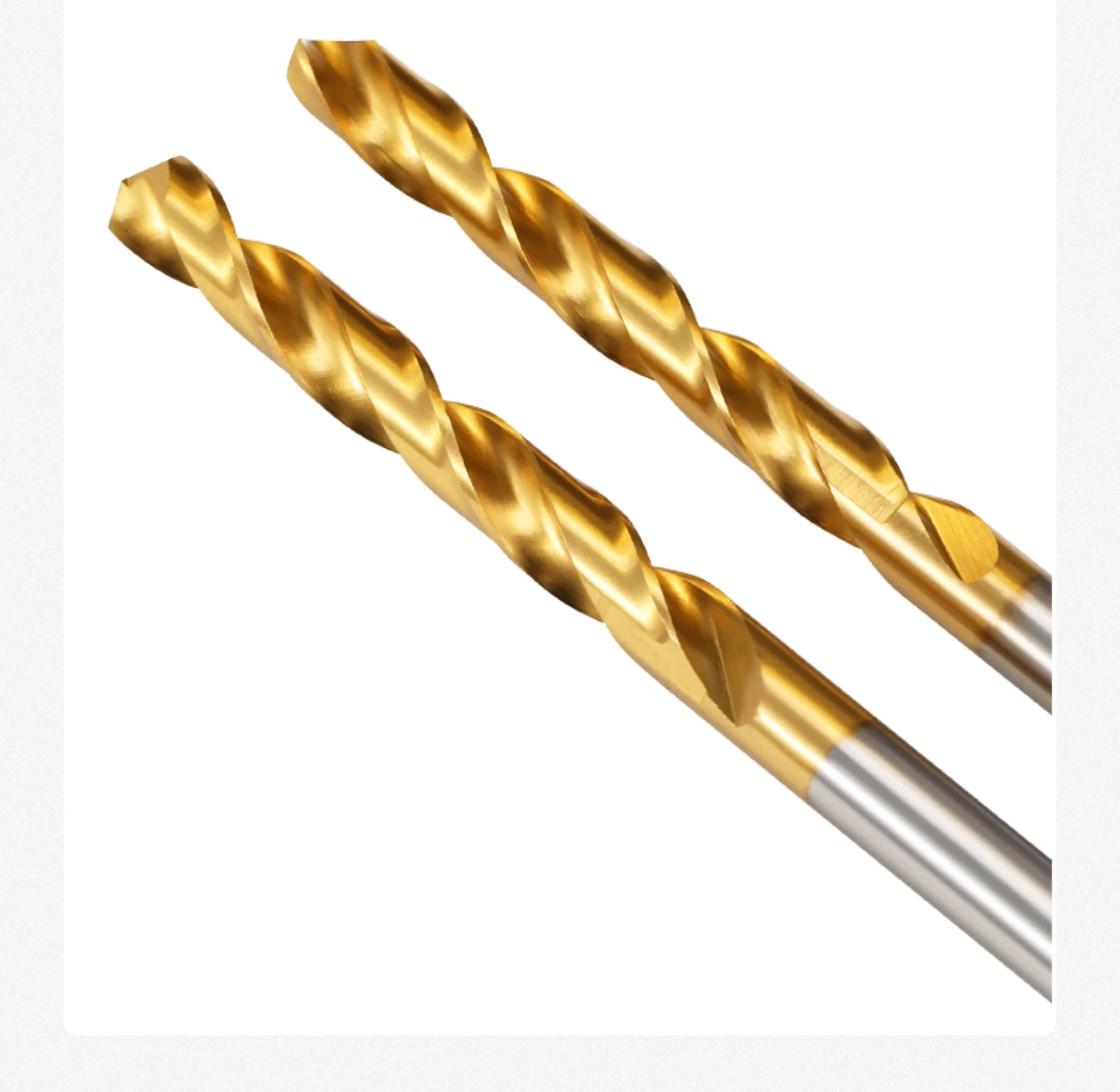 Handle Titanium Plated Fried Dough Twists Drill 1.5-6.5 High-speed Steel Tapper Wood Iron Sheet Reamer Bit