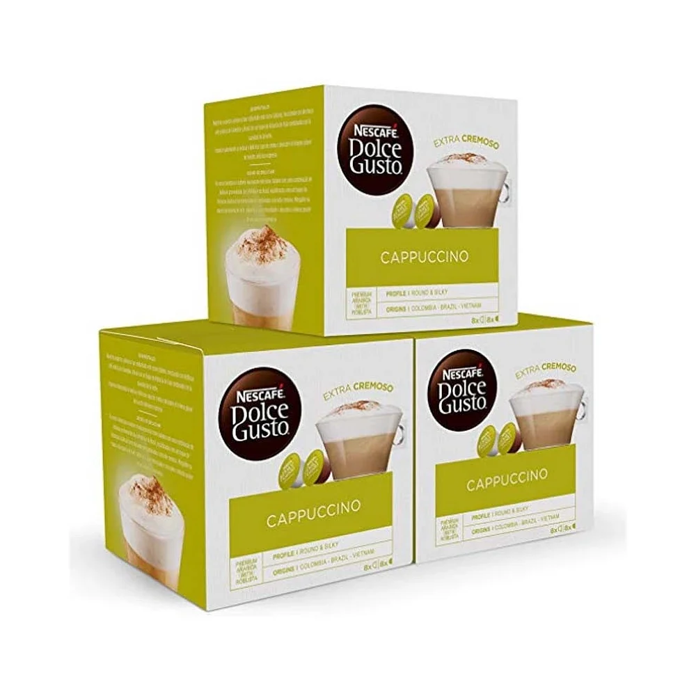 Cappuccino Pack 48 cápsulas Dolce Gusto 7613036533607 12371536X3_1 Raíz Inicio DOLCE GUSTO Dolce Gusto