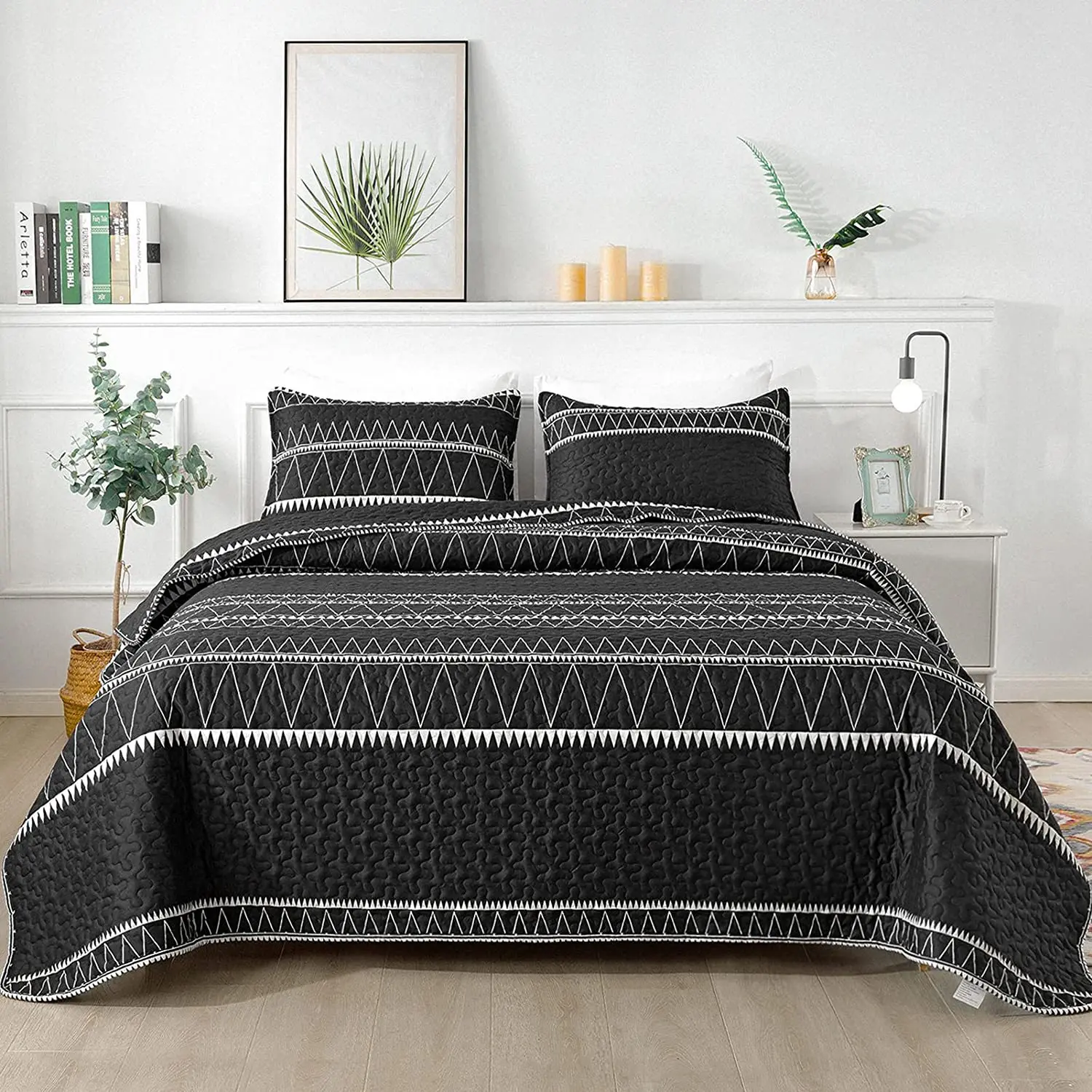 

MiaoBrand HomeTextile Bed Quilt Set with Pillowcase, Comfortable, Soft, 2 PCs, 3 PCs, Quilted Cover, Home Textiles