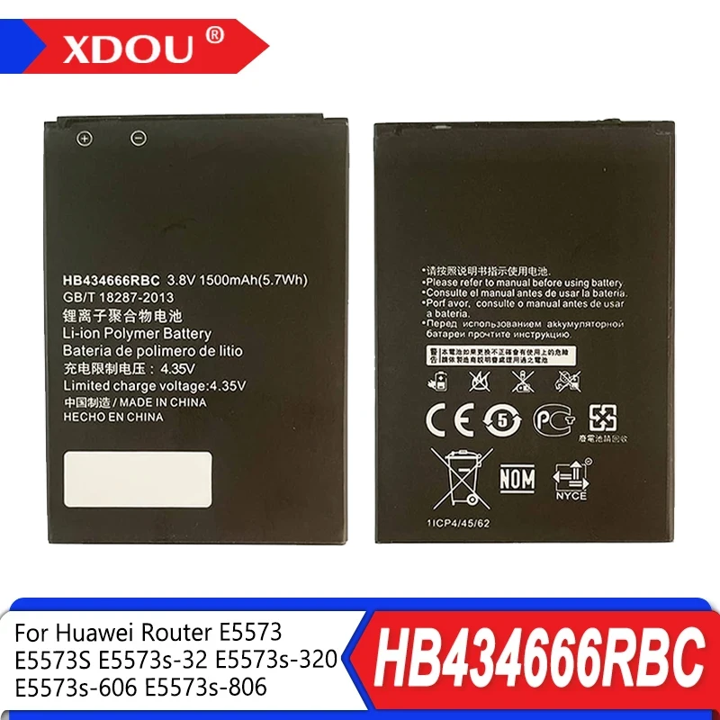 NEW HB434666RBC 1500mAh Battery For Huawei Router E5573 E5573S E5573s-32 E5573s-320 E5573s-606 E5573s-806 Mobile phone