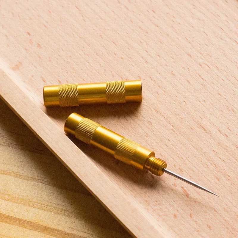 Mini Leather Sewing Awl Tool For Handmade Stitch Leather Shoe Repair Sewing Needle DIY Craft Stitching Punching Accessories