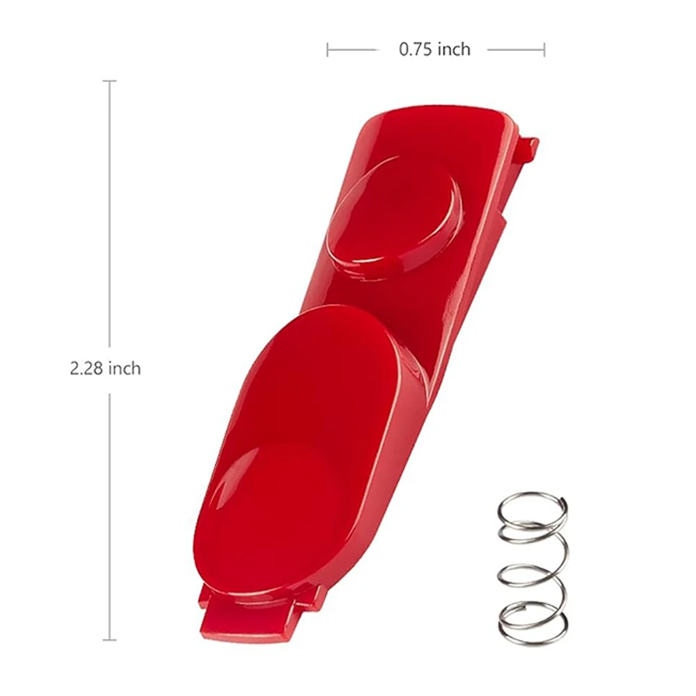 Für Dyson V7 V8 V10 V11 V15, Ersatz-Reinigungskopf-Clip-Verschlussknopf mit Feder, Staubsauger-Schalter Zubehörteile – Detail 2