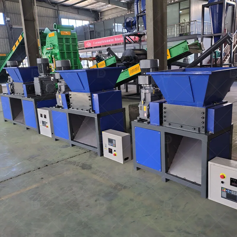 Industrial Waste Cable Crusher Mini Mobile Scrap Metal Shredder Copper Wire Recycling Machine