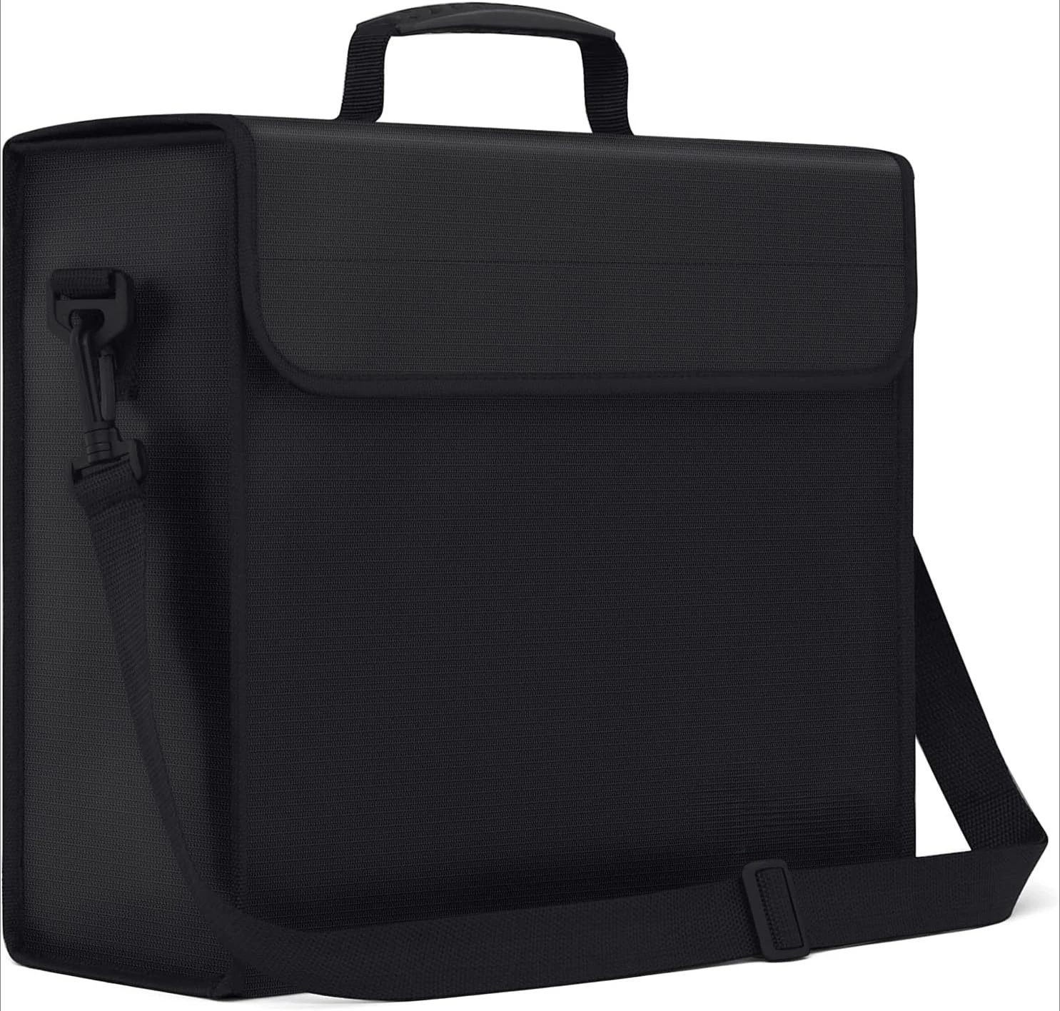 

15x12x5 inch fireproof and waterproof bag, portable document storage bag for home and office.