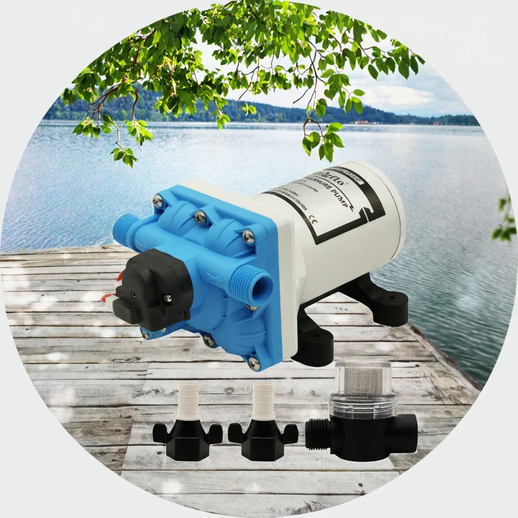 Pompa a Diaframma per Camper R - Rv Water Pump 12V 55Psi recensione e prezzo