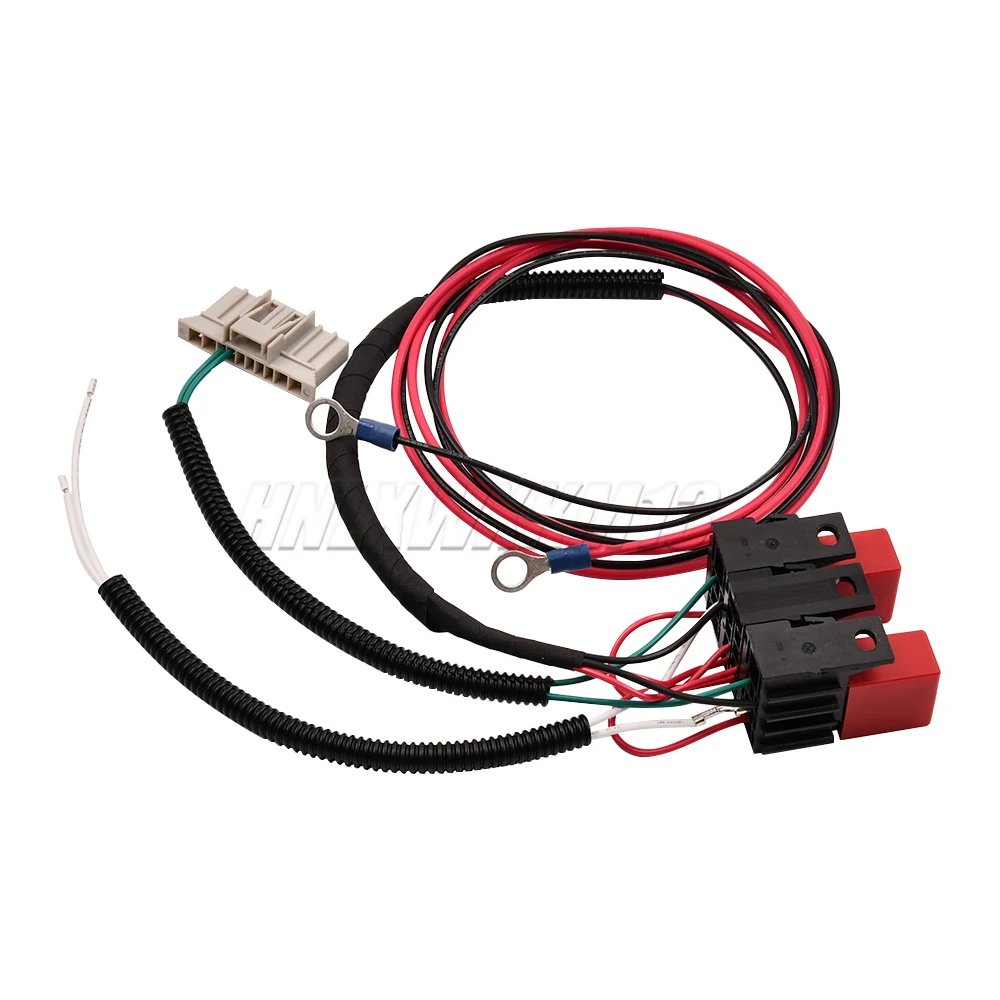 1 Set Fari Anabbaglianti Repair Connector Wiring Harness Kit 71745167 7100659 For Fiat Panda Van 169 2003-2013
