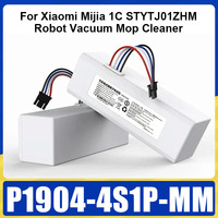 14.4V P1904-4S1P-MM Battery For Xiaomi Mijia 1C STYTJ01ZHM Robot Vacuum Mop Cleaner 12800mAh Replacement Battery Accessories