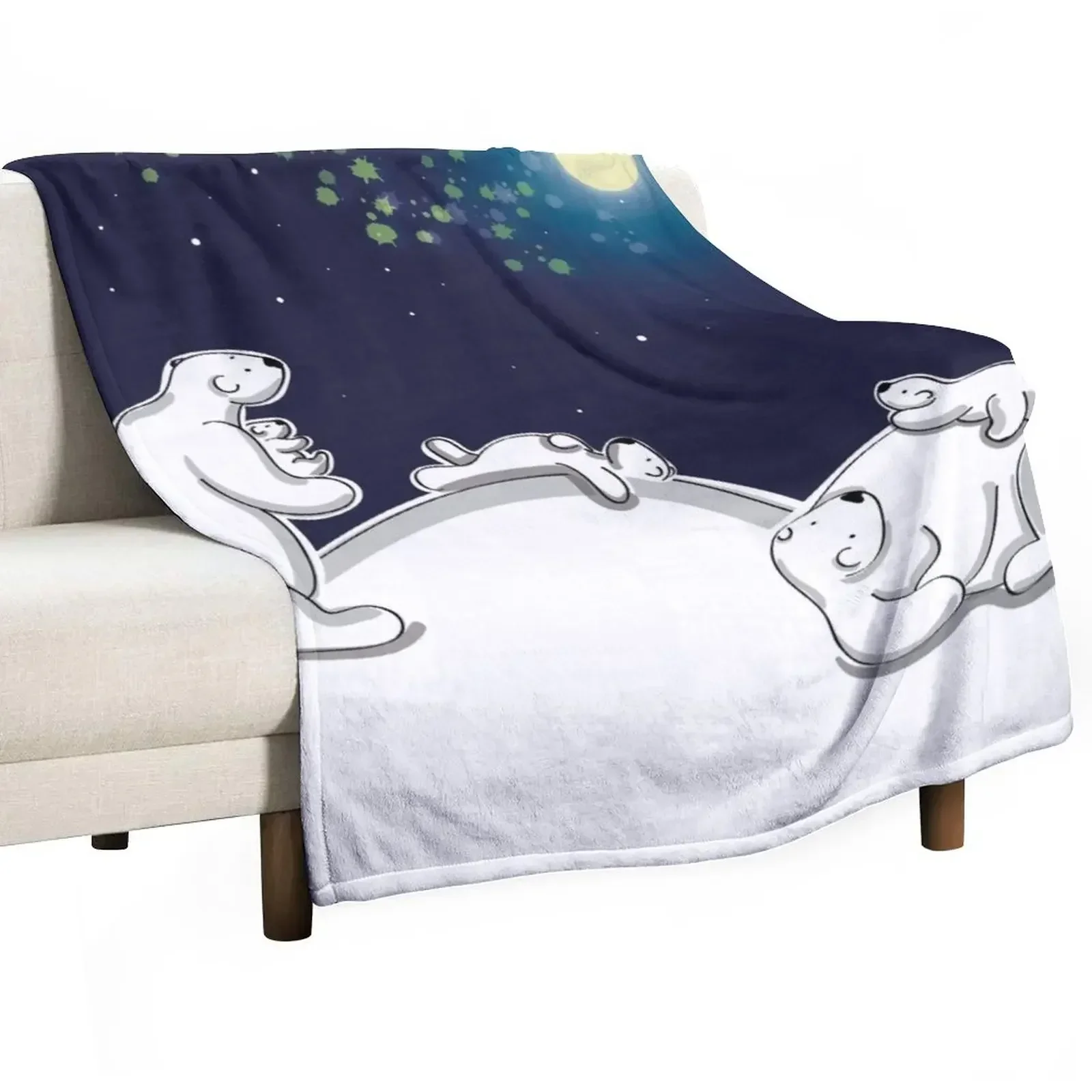 New Under the stars Throw Blanket Polar Cute Blankets