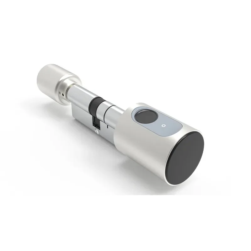 Household smart lock cylinder Compact APP remote Bluetooth door lock, fingerprint card mechanical key