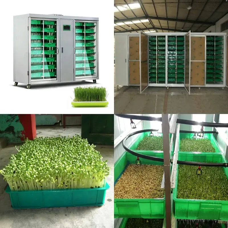 for NEWEEK Industrial Hydroponics Electronically Controlled Pepper Seed Germination Mung Bean Sprouts Wheat Grass Planter