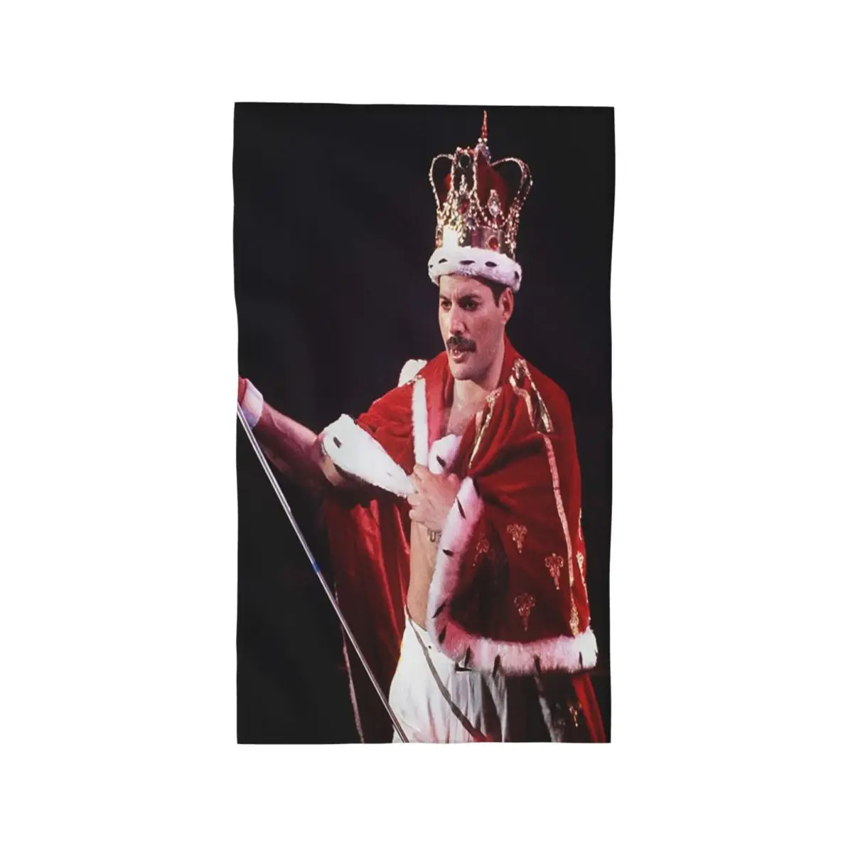 Custom Freddie Mercury Soft Face Towel Quick Dry Pool Bath Cotton Towels Absorbent