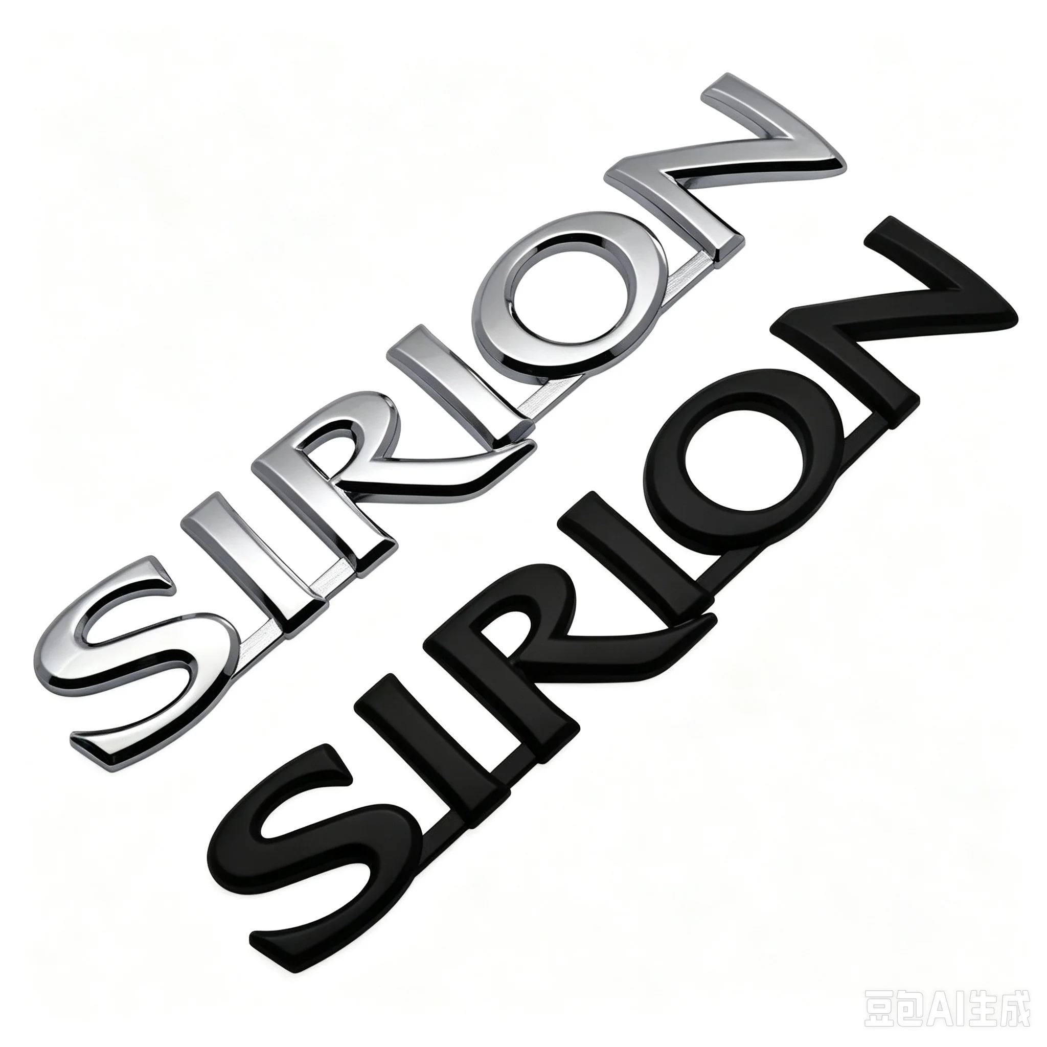 Suitable for Labeling the SIRION Logo and Tail Label of Daihatsu Car Sticker Emblem